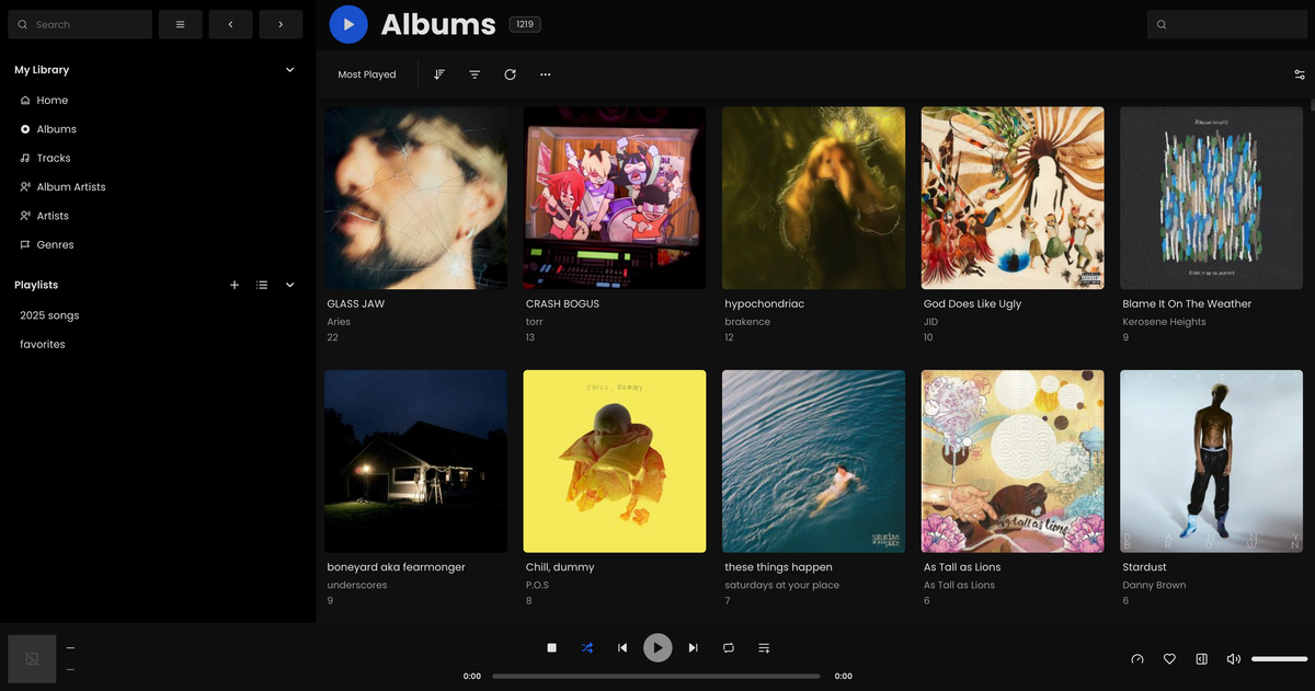 Setting up a personal music server (Navidrome)